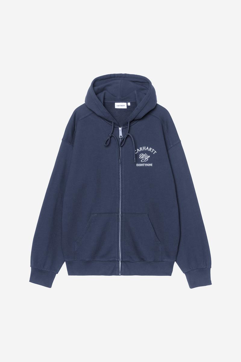 Carhartt Hooded Eightynine Sweat Jacket - Jupiter
