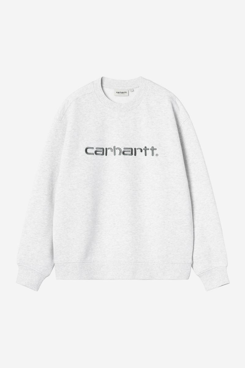 Carhartt Sweatshirt - Aschenheide / Samtgrün