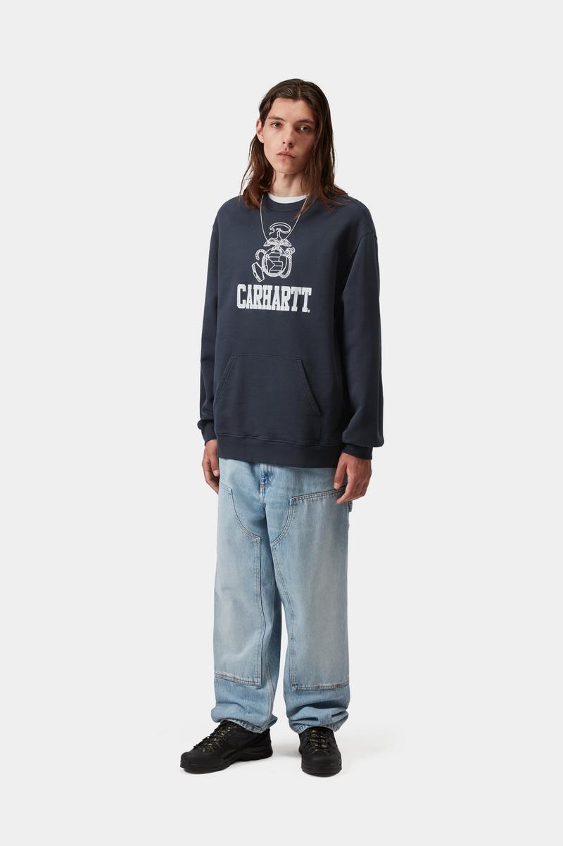 Carhartt Pond Corps Sweatshirt - Blau