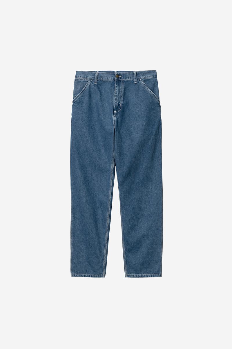Carhartt Simple Pant - Blau, Stonewashed