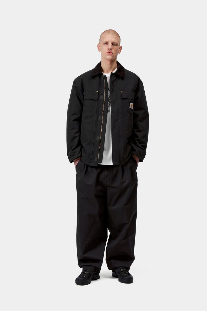 Carhartt OG Arctic Coat - Schwarz / Schwarz, starr