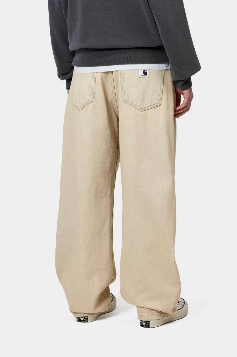 Carhartt Brandon Pant - Blau, Sand gebleicht