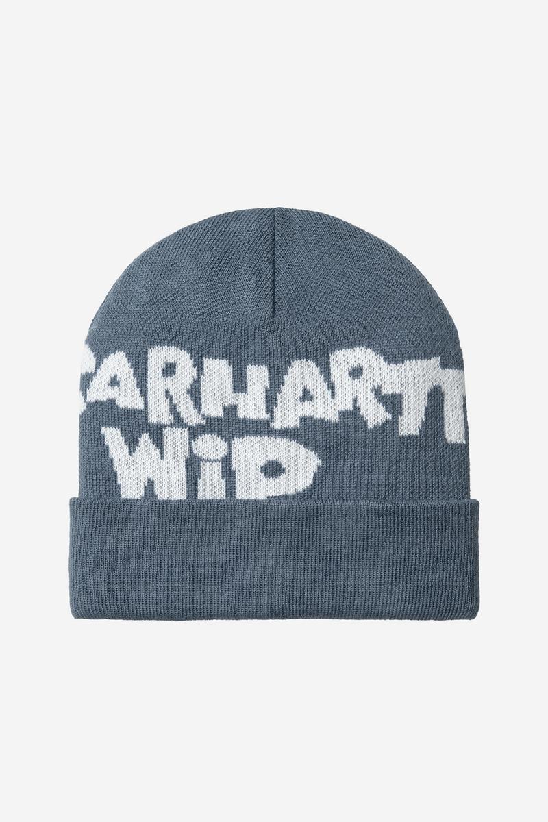 Carhartt Cut Out Beanie - Eisschild / Weiß