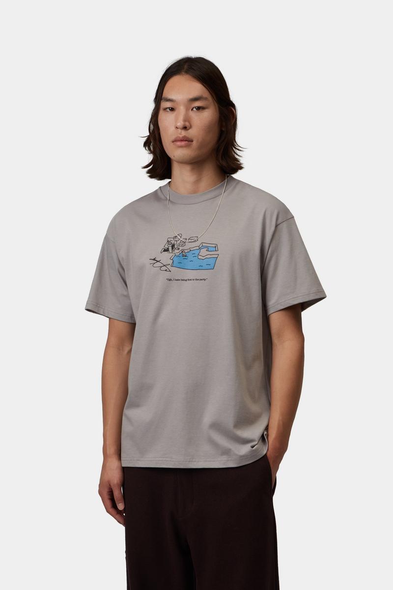 Carhartt S/S Ice Fishing T-Shirt - Schattiges Grau