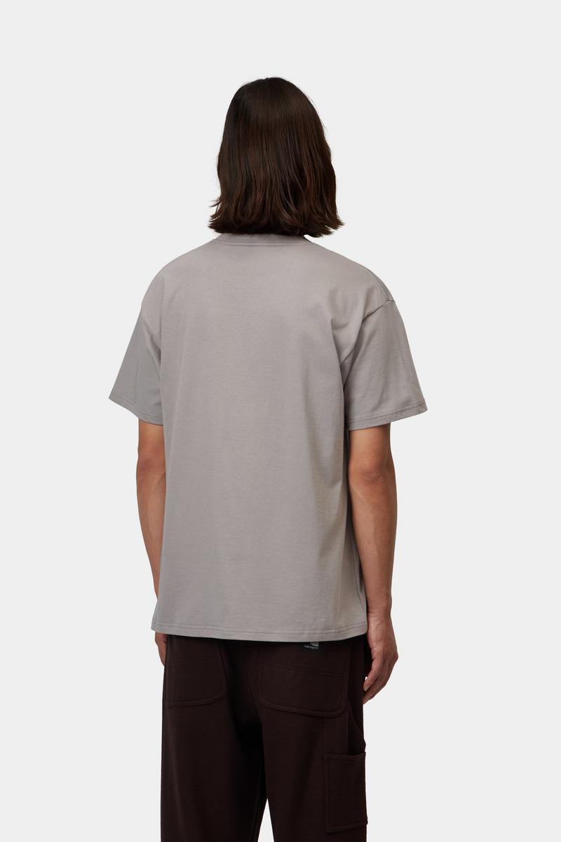 Carhartt S/S Ice Fishing T-Shirt - Schattiges Grau