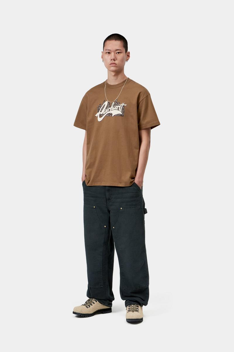 Carhartt S/S Boogie Night T-Shirt - WIP H Braun