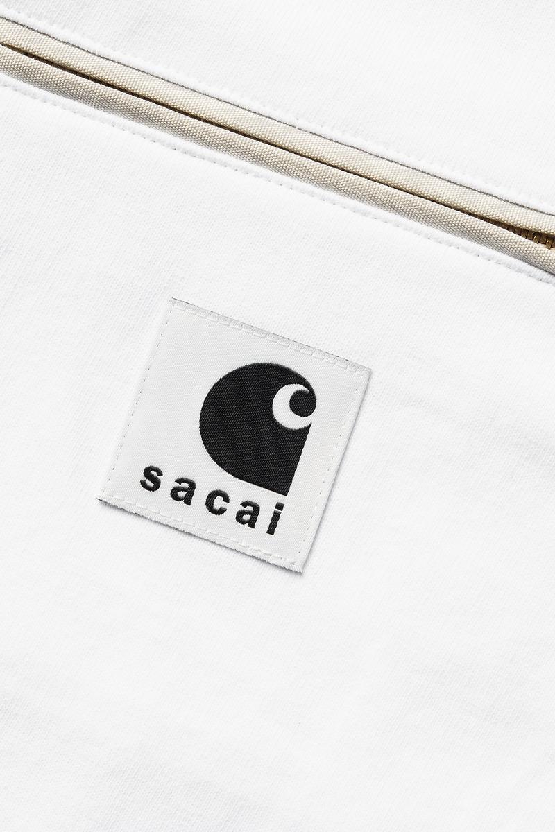 Carhartt sacai x WIP Cotton Jersey T-Shirt - Sacai Weiß