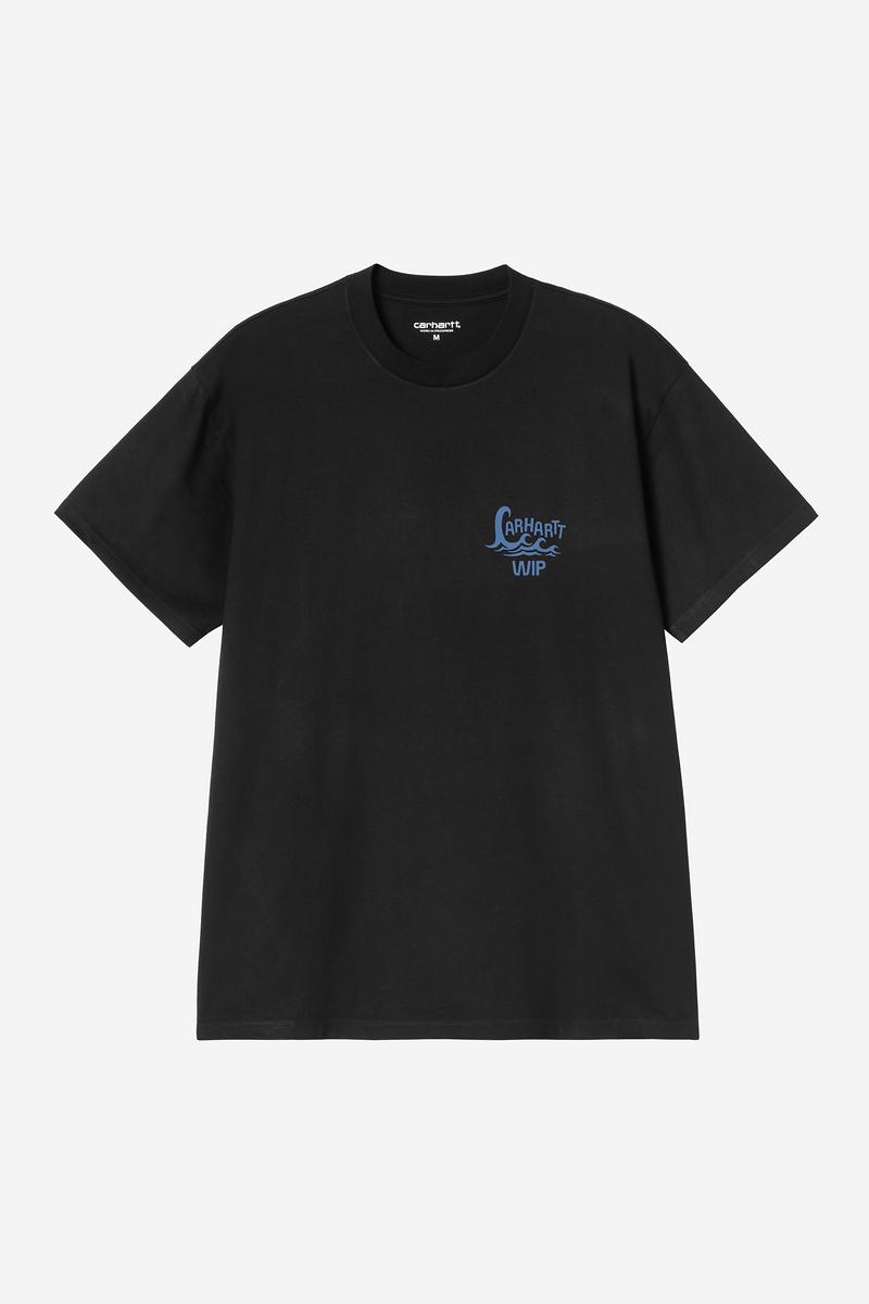 Carhartt S/S Waves T-Shirt - Schwarz