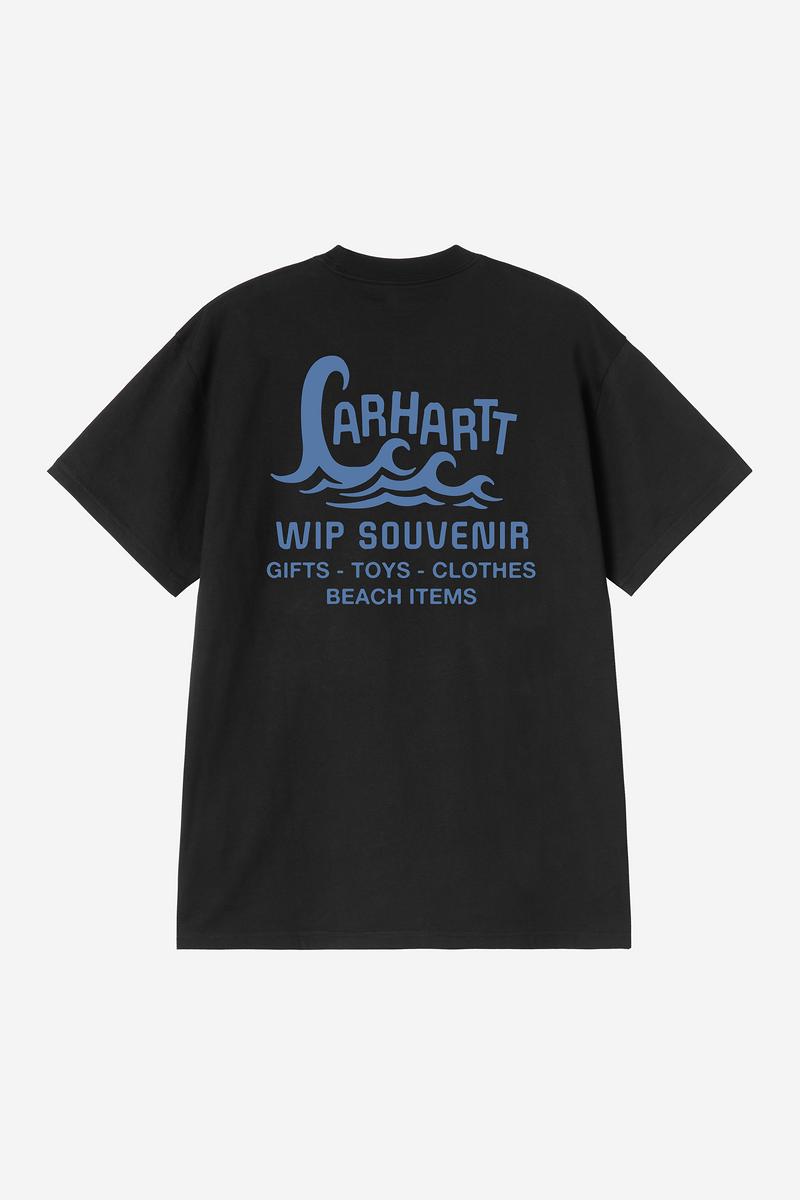 Carhartt S/S Waves T-Shirt - Schwarz