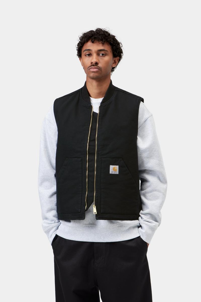 Carhartt Classic Vest - Schwarz, gespült