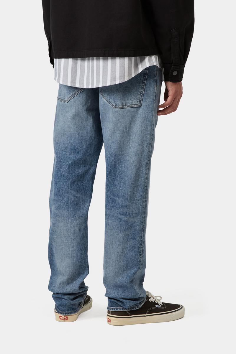 Carhartt Klondike Pant - Blau, gebleicht getragen
