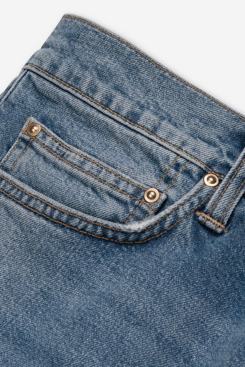 Carhartt Klondike Pant - Blau, gebleicht getragen