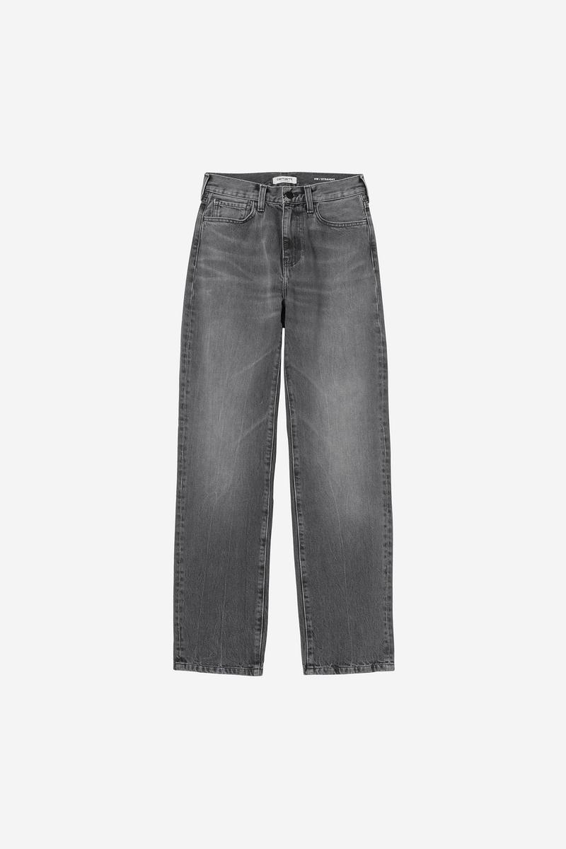 Carhartt Noxon Pant - Schwarz, Marmor-Use-Waschung