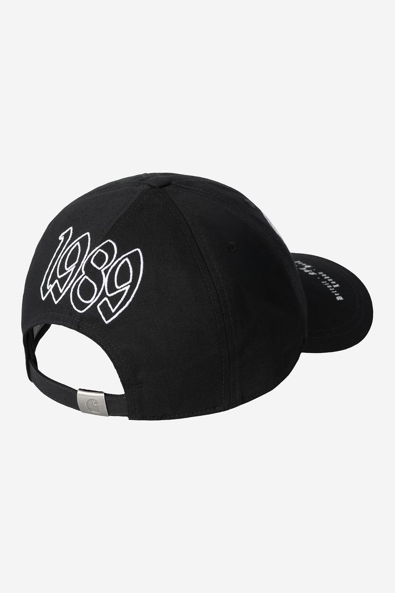 Carhartt World Tour Cap - Schwarz / Weiß