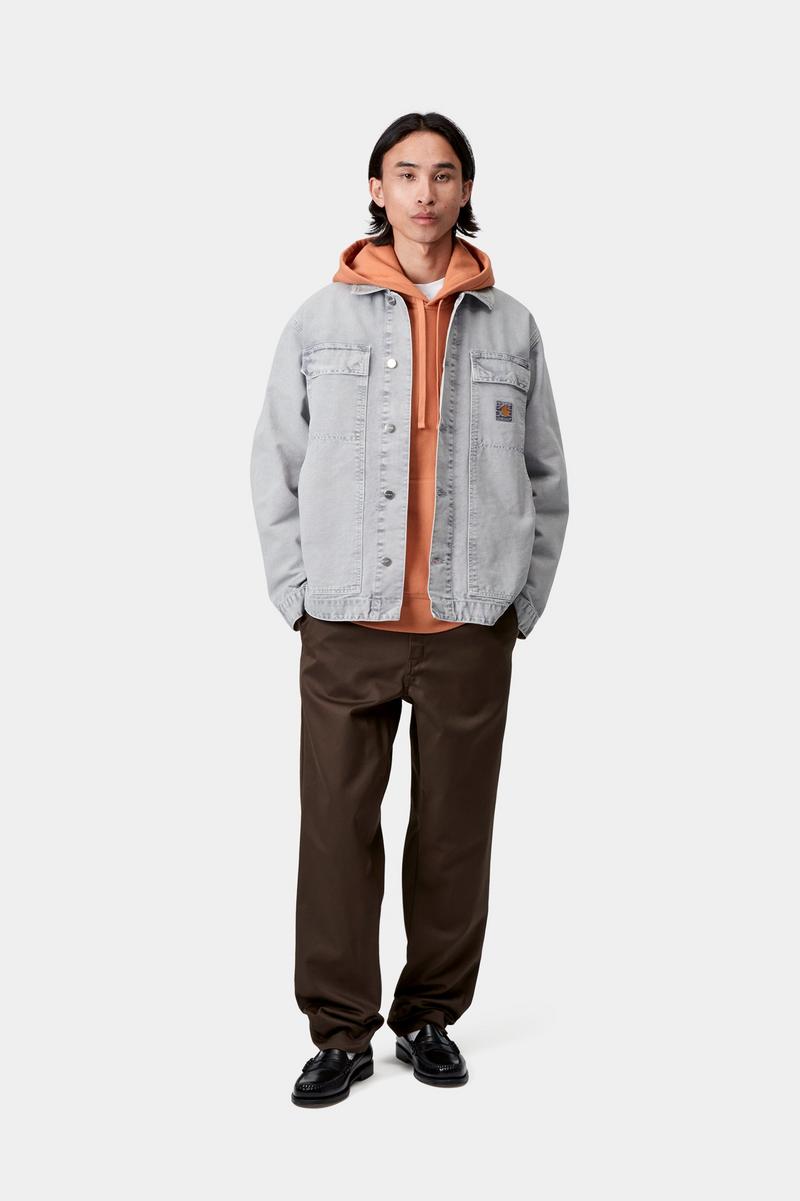 Carhartt OG Arctic Jacket - Schwarz, Kreidewaschung