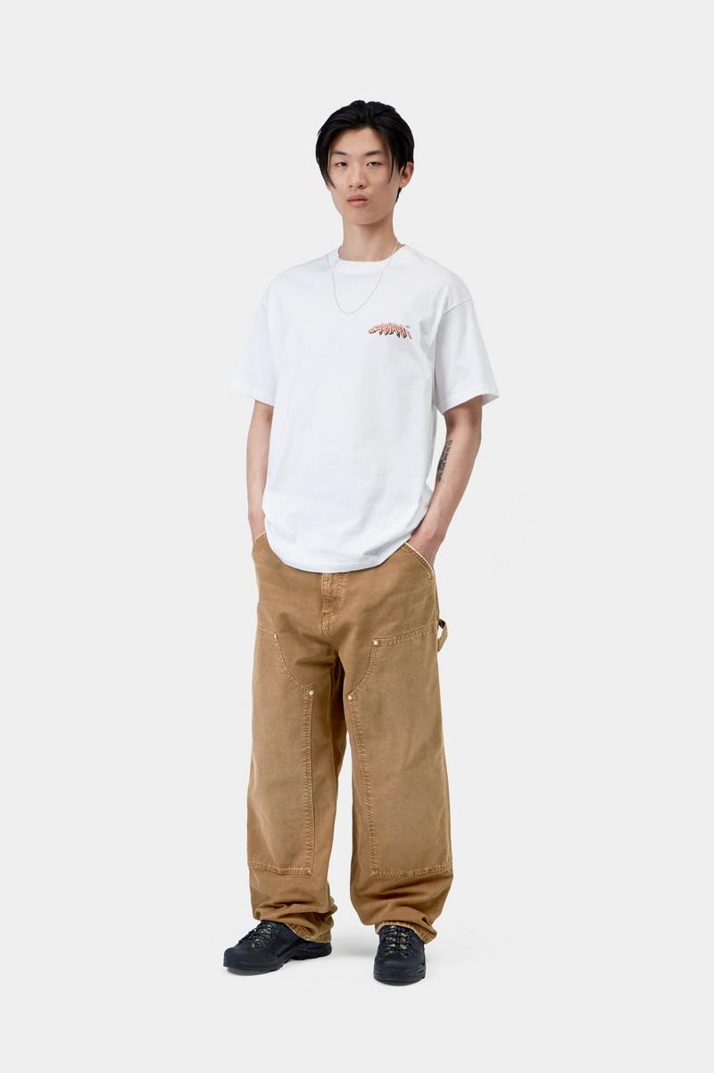 Carhartt OG Double Knee Pant - Hamilton Brown, Destroy-Waschung