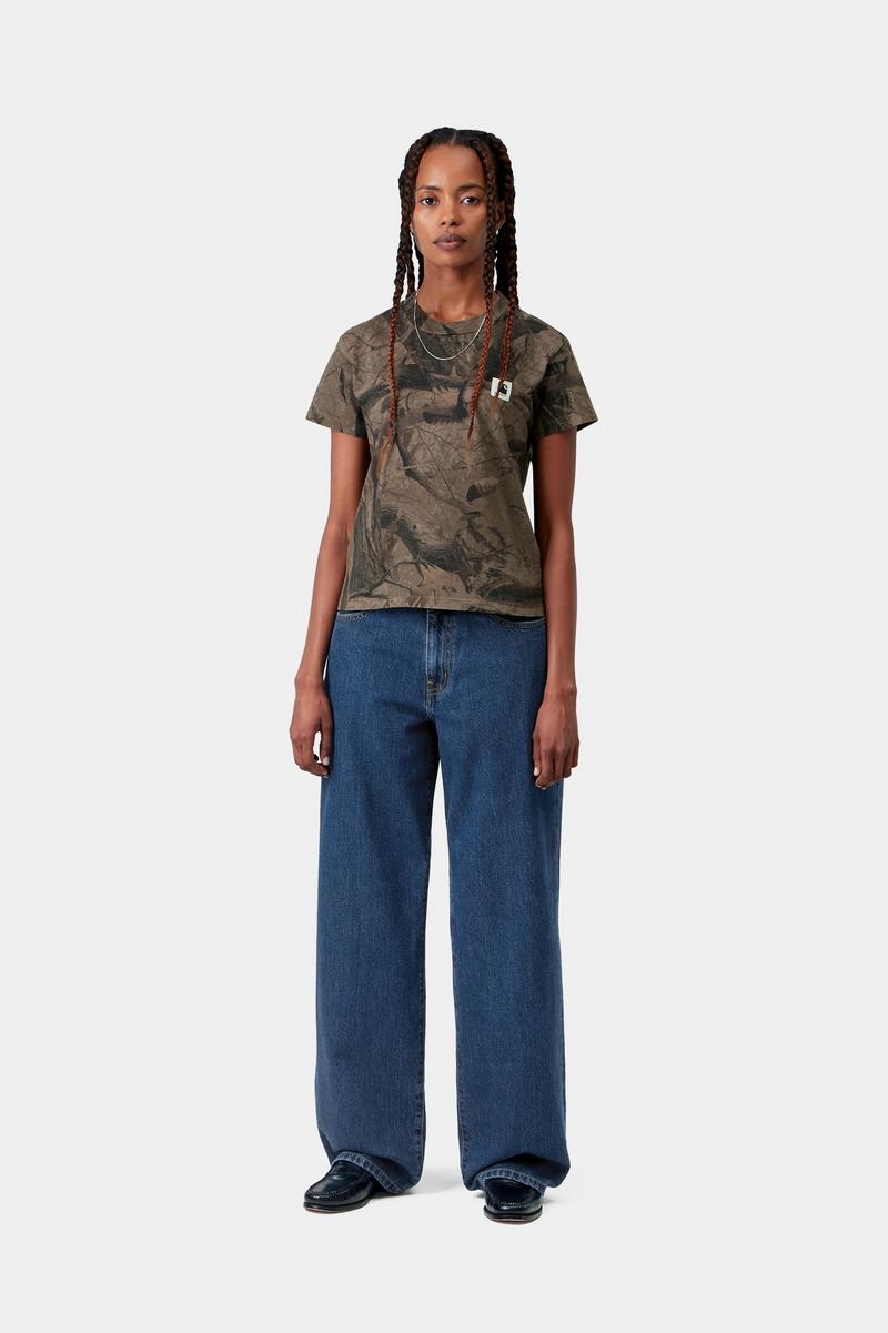Carhartt Lavine Pant - Blau, schwere Steinwaschung