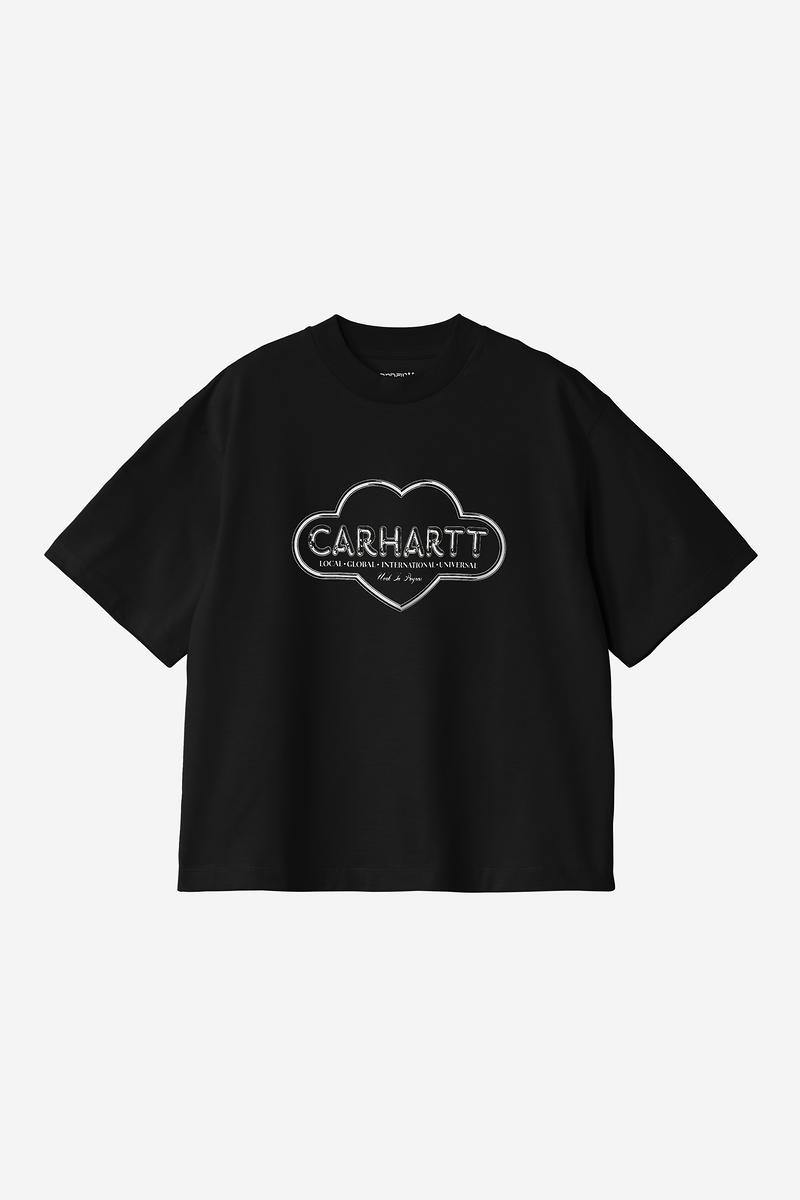 Carhartt S/S Cloud Heart T-Shirt - Schwarz