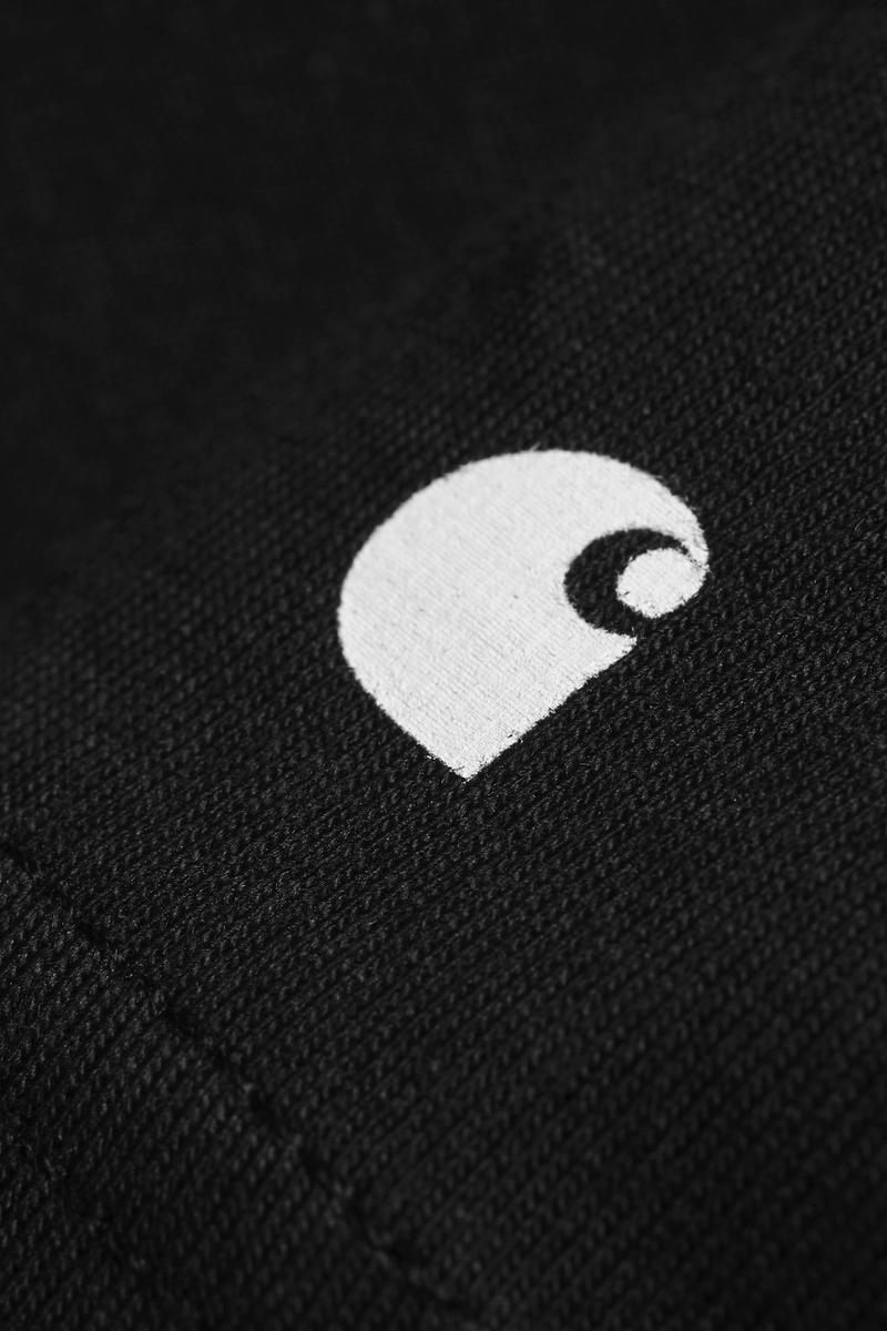 Carhartt S/S Base T-Shirt - Schwarz / Weiß