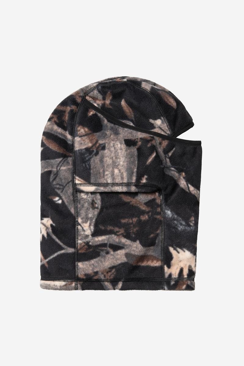 Carhartt Blevin Mask - Camo-Federbaum, Schwarz