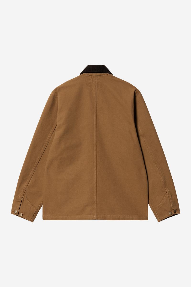 Carhartt Michigan Coat (Summer) - Hamilton Brown / Tabak, gespült