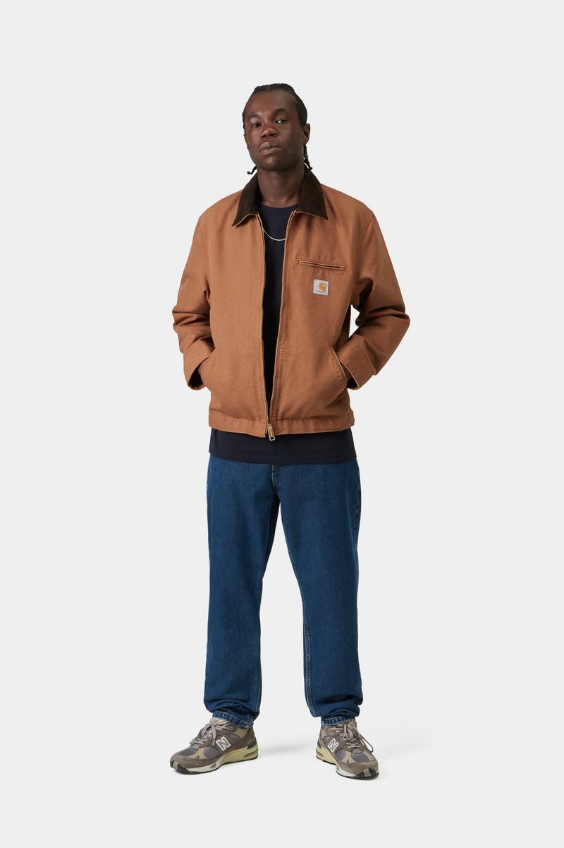 Carhartt Newel Pant - Blau, Stonewashed