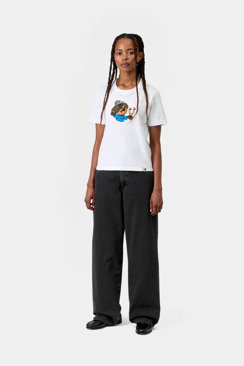 Carhartt Lavine Pant - Schwarz, schwere Steinwäsche