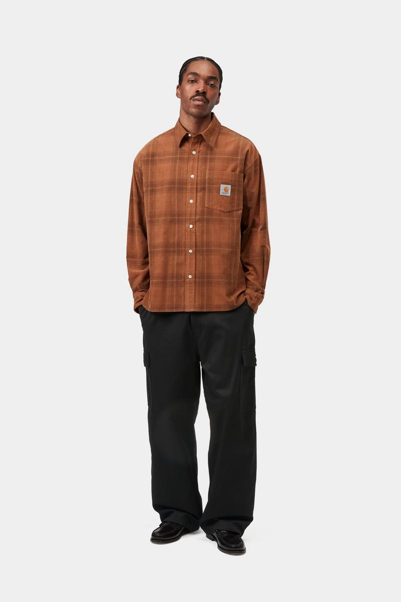 Carhartt Brady Cargo Pant - Schwarz, gespült