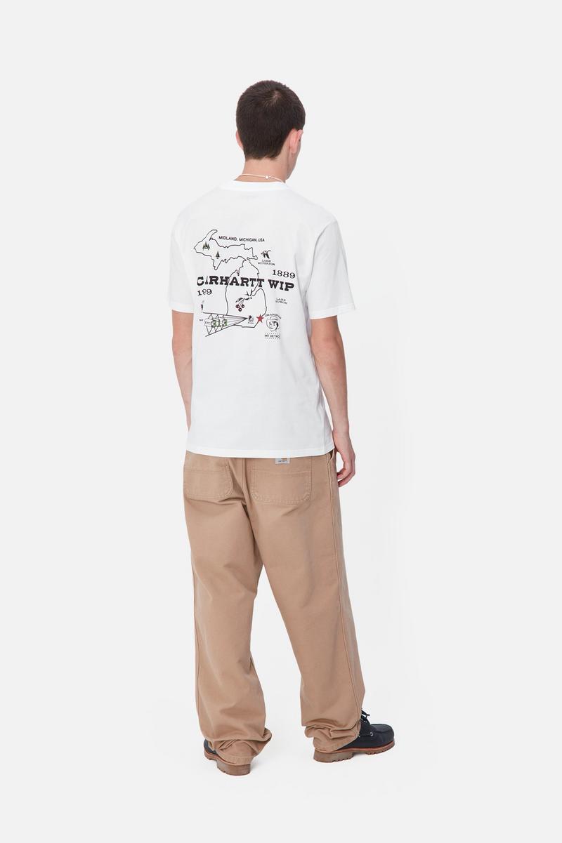 Carhartt S/S Home State T-Shirt - Weiß