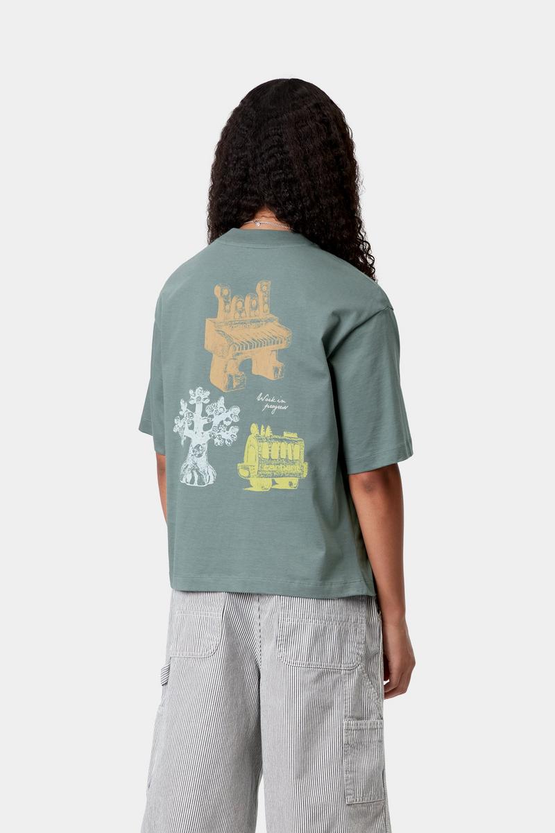 Carhartt S/S Forma T-Shirt - Samtgrün