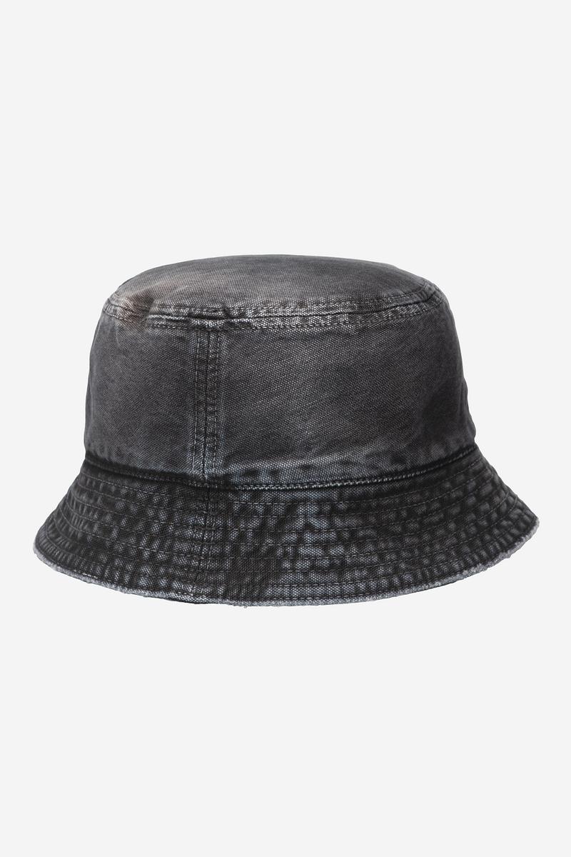 Carhartt Bane Bucket Hat - Schwarz, Destroy-Waschung