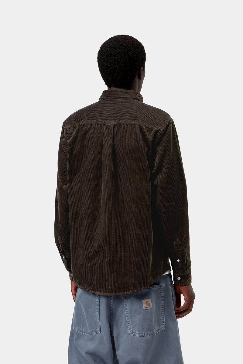 Carhartt L/S Madison Cord Shirt - Tabak