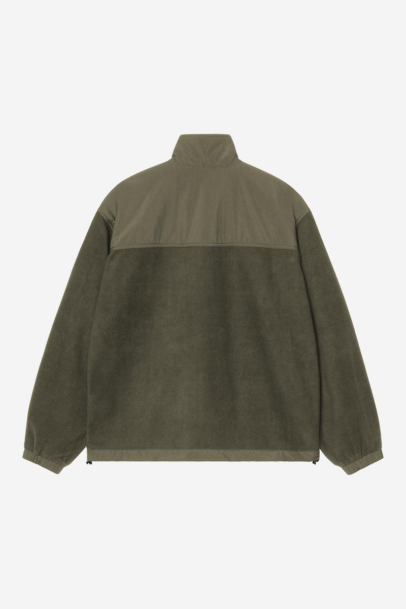 Carhartt Edmore Sweat Jacket - Zypresse / Schwarz