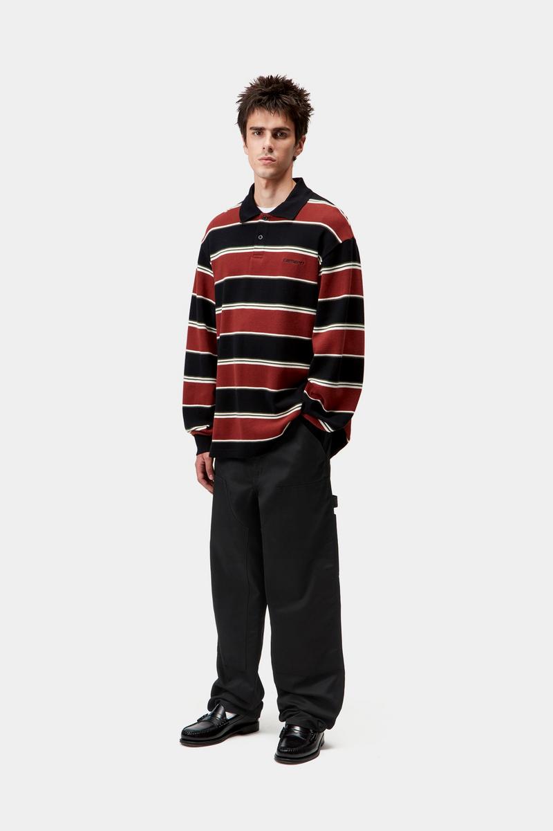 Carhartt Double Knee Pant - Schwarz, gespült