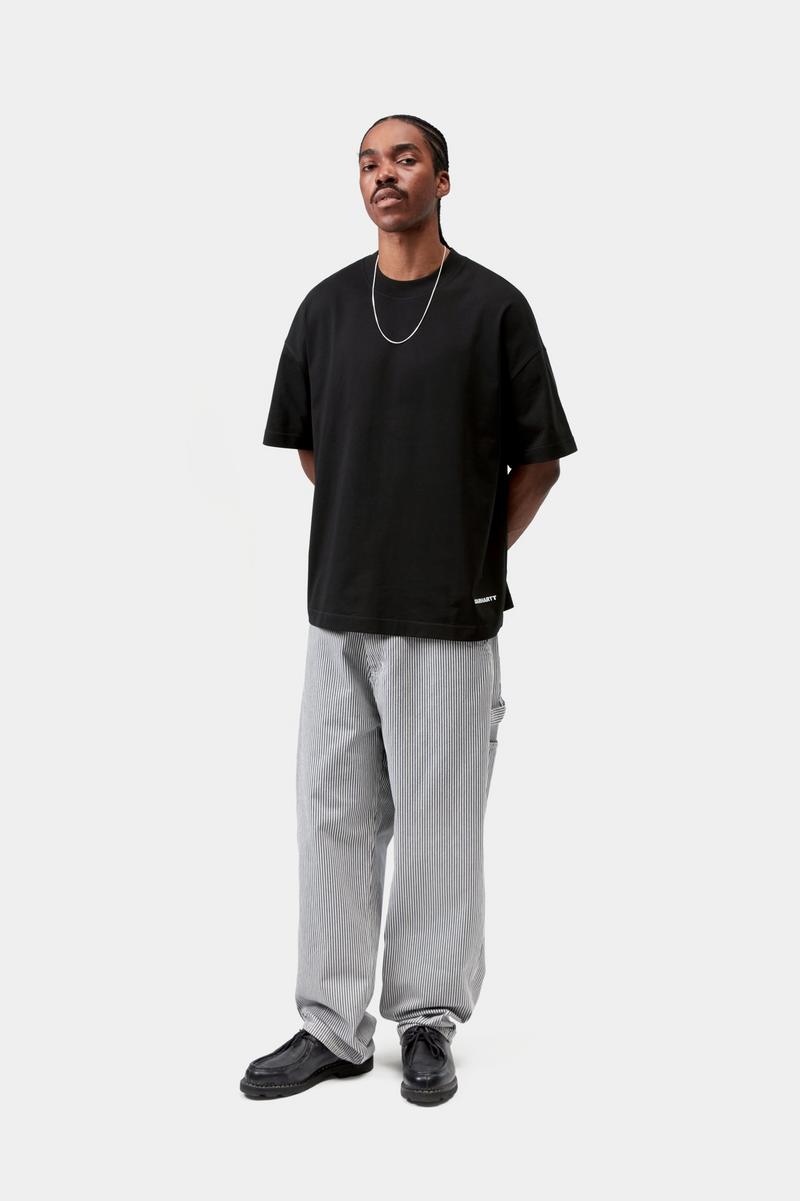 Carhartt S/S Link Script T-Shirt - Schwarz / Weiß