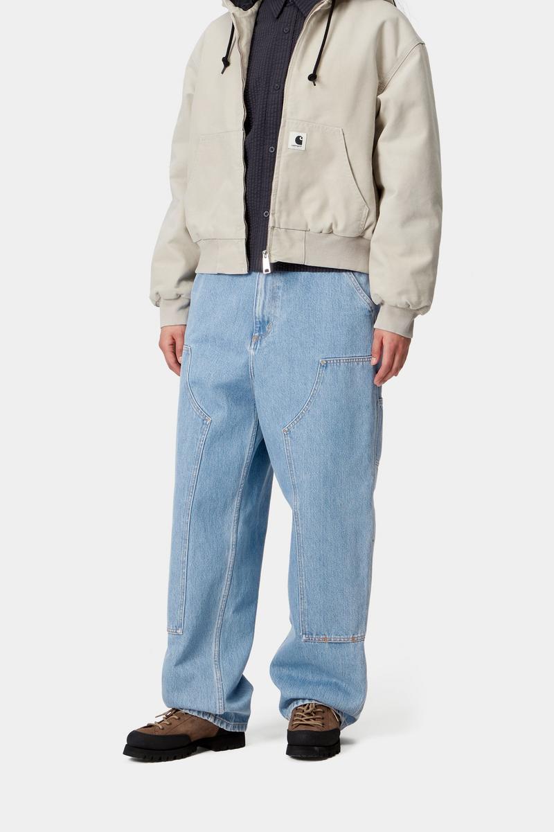 Carhartt Brandon Double Knee Pant - Blau, Stein gebleicht