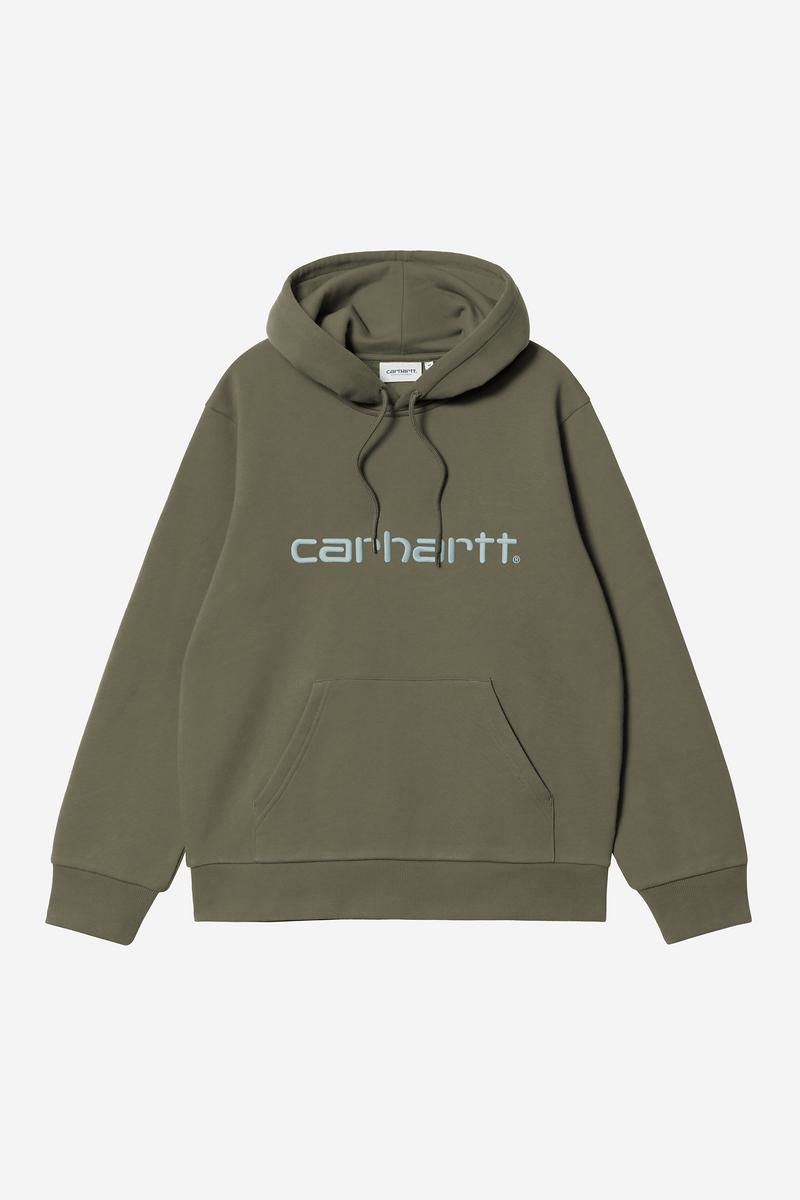 Carhartt Hooded Sweatshirt - Blatt / Turmalin