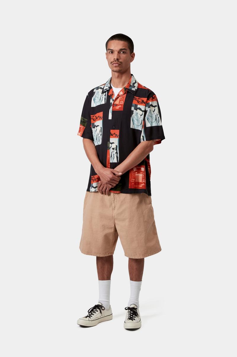 Carhartt S/S Sean Hamilton Shirt - Sean Hamilton Druck, Schwarz