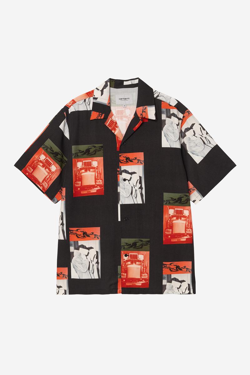 Carhartt S/S Sean Hamilton Shirt - Sean Hamilton Druck, Schwarz