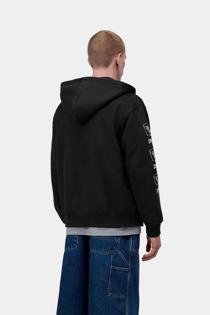 Carhartt Hooded Playing Cards Jacket - Schwarz