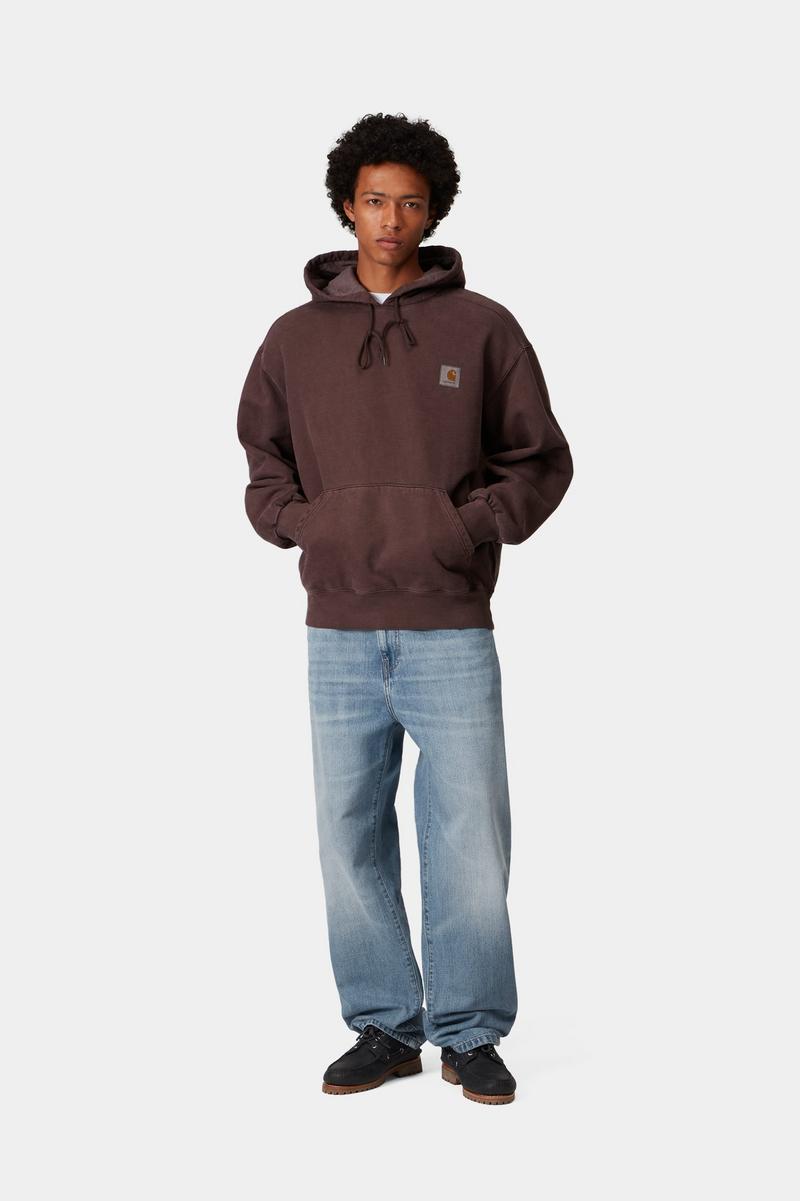 Carhartt Aaron Pant - Blau, Burst gewaschen