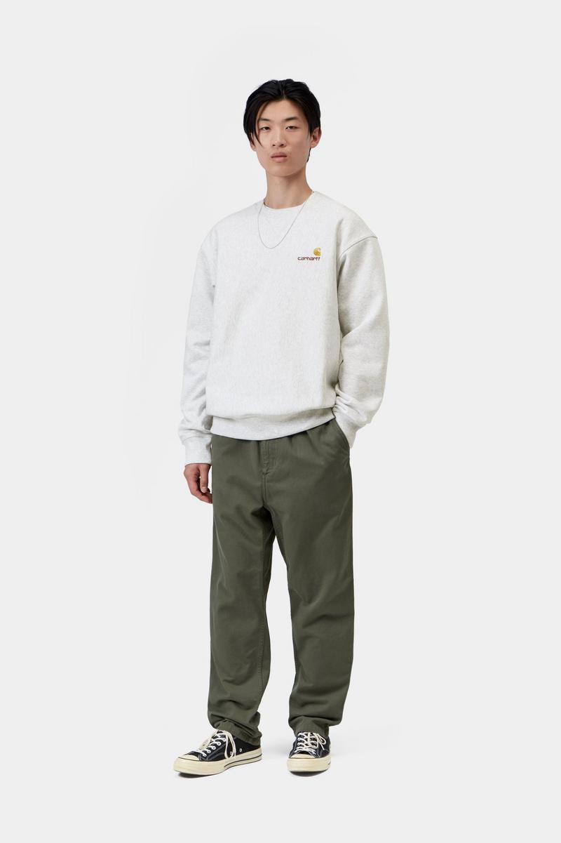 Carhartt American Script Sweatshirt - Ash Heather