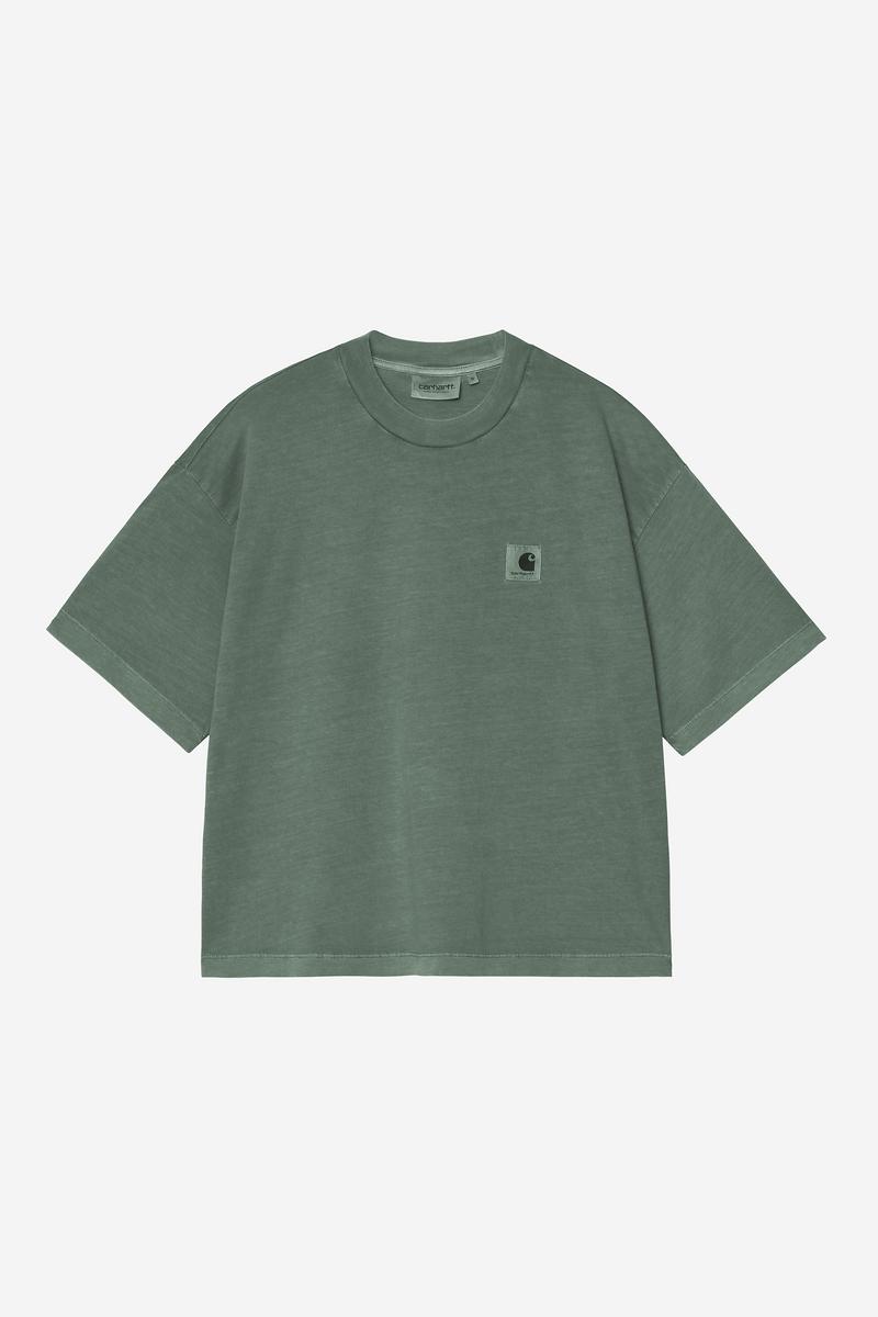 Carhartt S/S Nelson T-Shirt - Dunkler Skarabäus, stückgefärbt