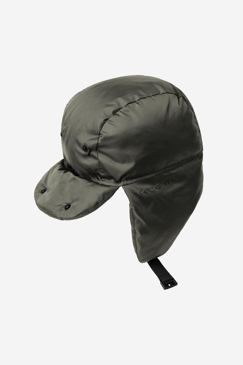 Carhartt Ardon Ear Guard Cap - Schungit / Schwarz