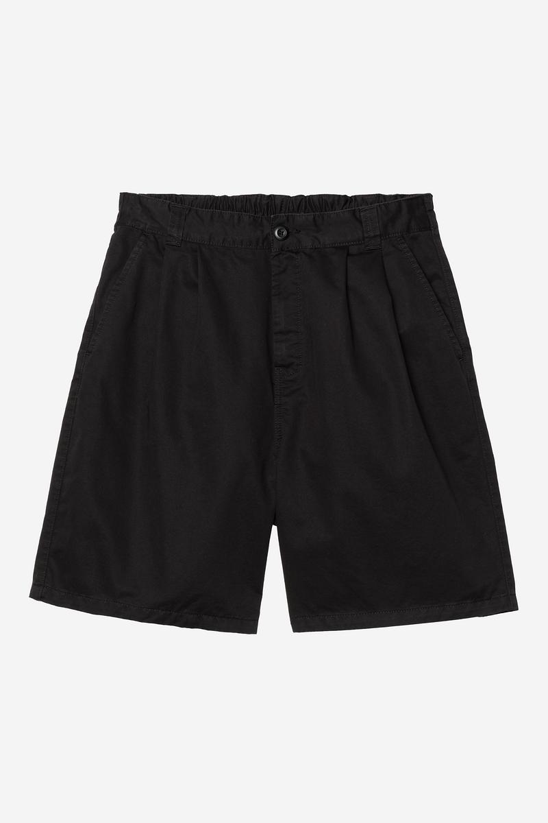 Carhartt Marv Short - Schwarz, Stonewashed