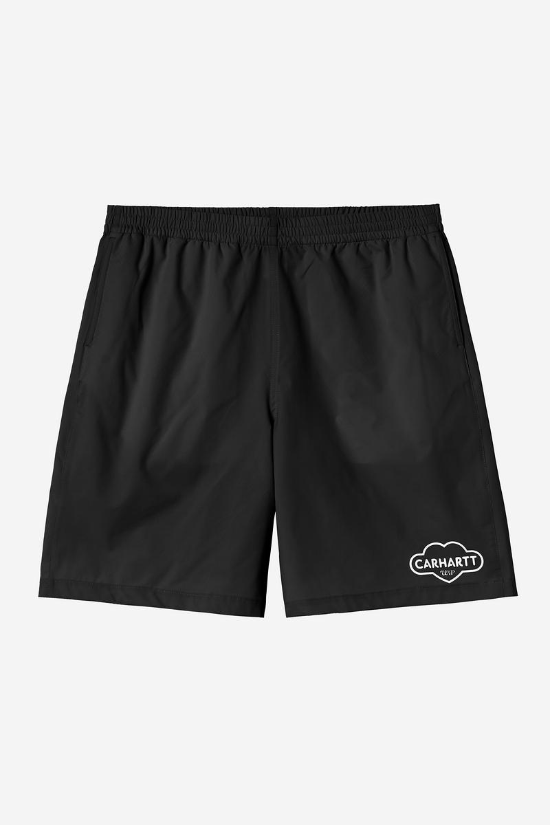 Carhartt Cloud Heart Swim Trunks - Schwarz