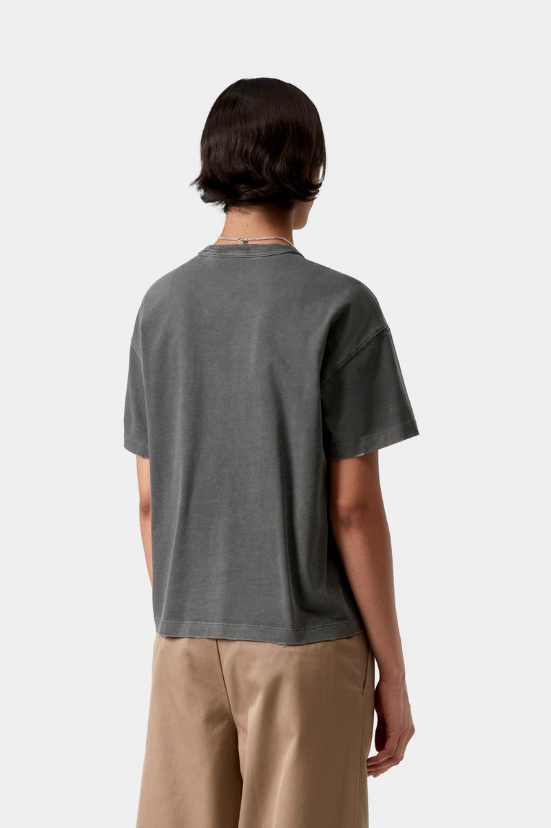 Carhartt S/S Torion T-Shirt - Schwarz, Grind-Waschung