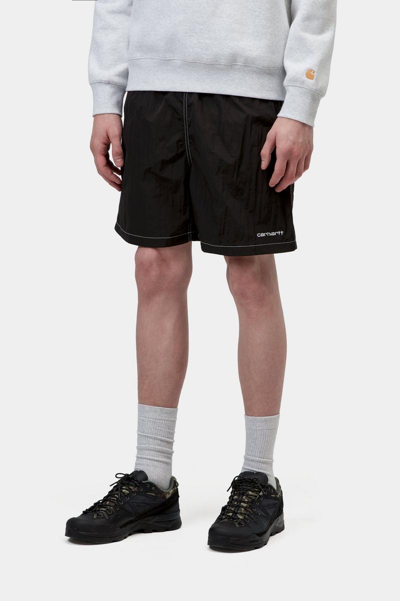 Carhartt Canby Swim Trunks - Schwarz / Weiß