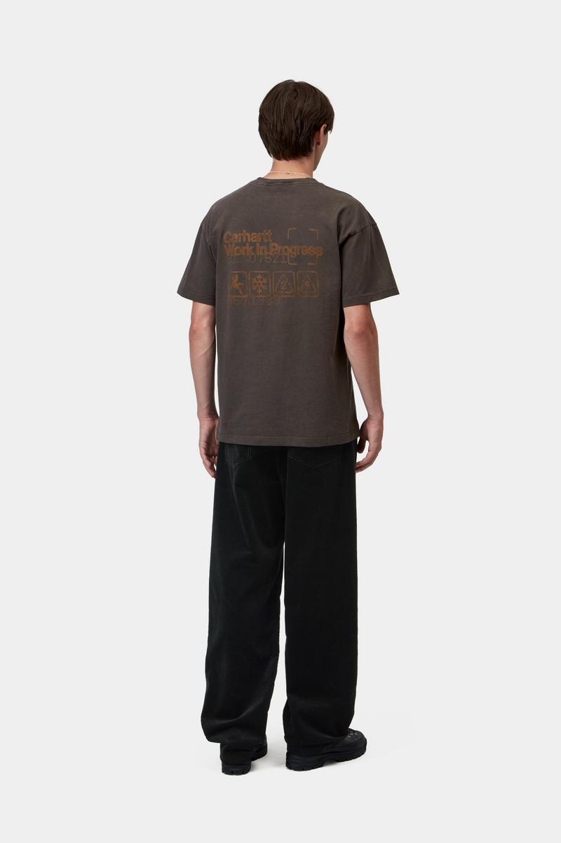 Carhartt S/S Boxed T-Shirt - Tabak, Stückgefärbt