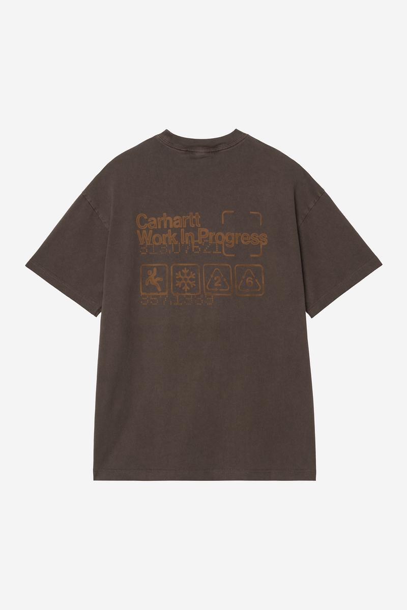 Carhartt S/S Boxed T-Shirt - Tabak, Stückgefärbt